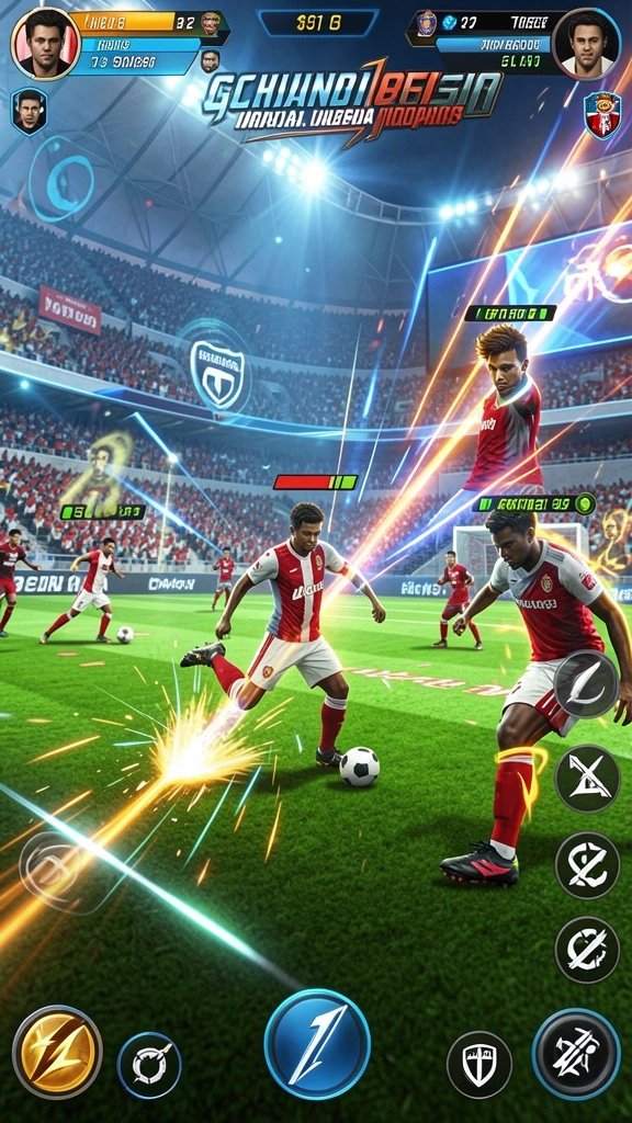Mode multiplayer yang seru untuk bersaing.