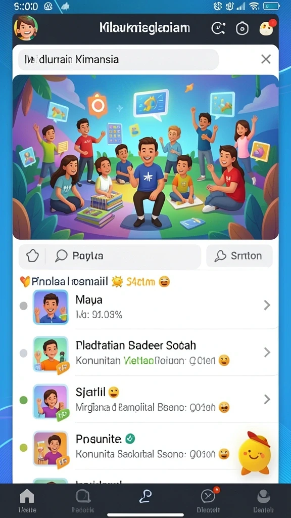 Tangkapan layar menunjukkan antarmuka permainan yang menarik.