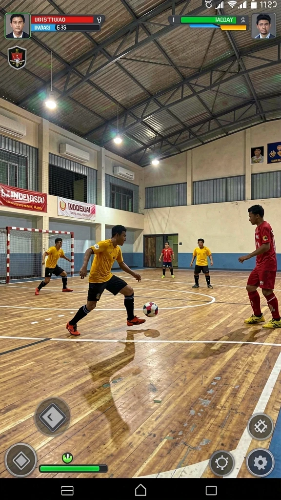 Tampilan antarmuka yang modern dan menarik.