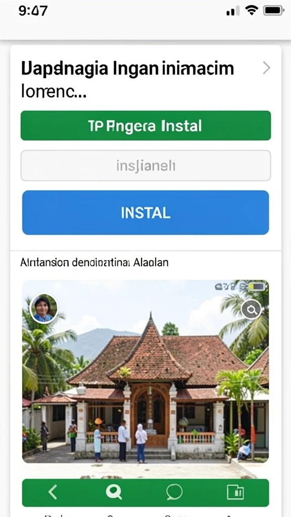 Tampilan pertama dari permainan slot dengan grafis menarik.