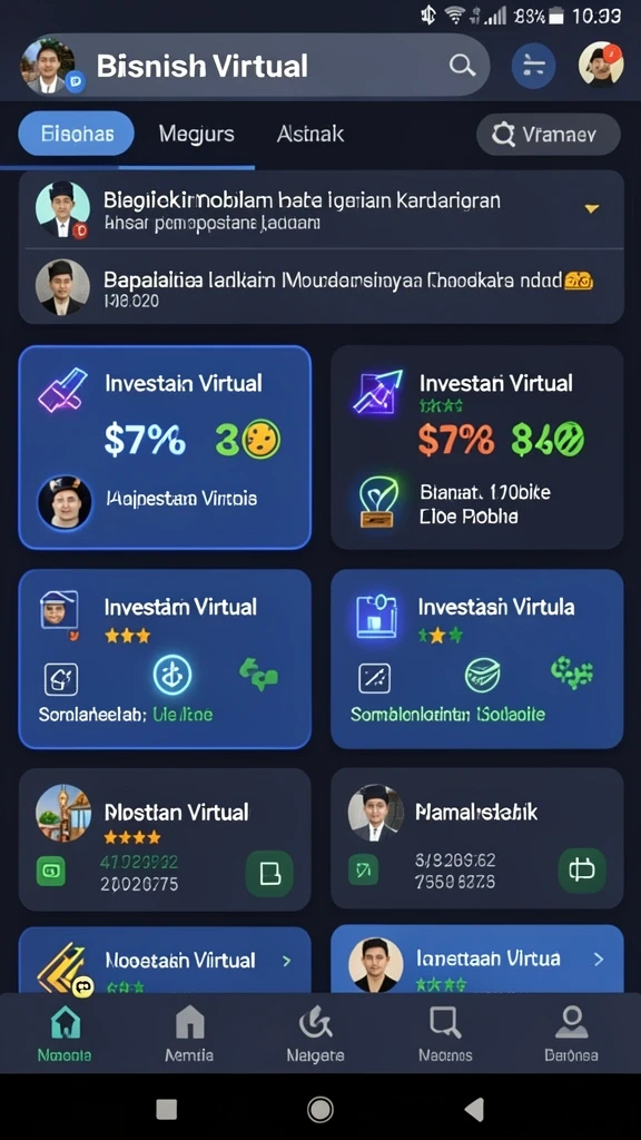 Pengalaman bermain yang seru dan mendebarkan.