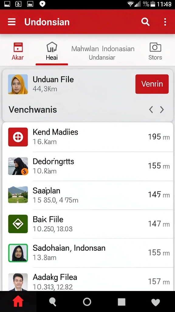 Tampilan antarmuka yang menawan dan user-friendly.