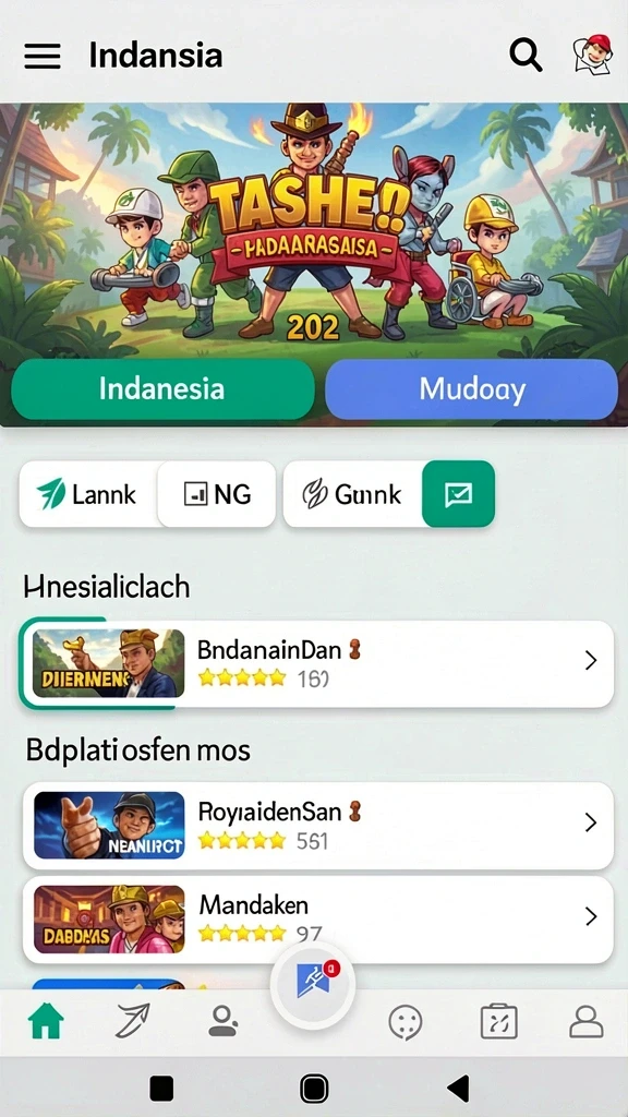 Tangkapan layar momen seru dalam salah satu level yang menantang.