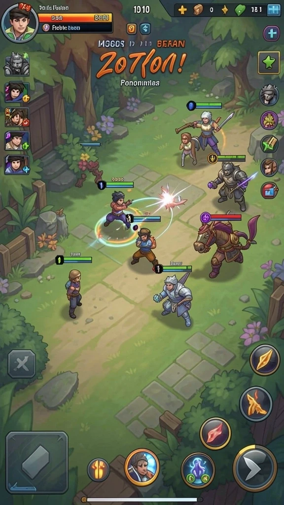 Screenshoot fitur multiplayer saat berkompetisi.