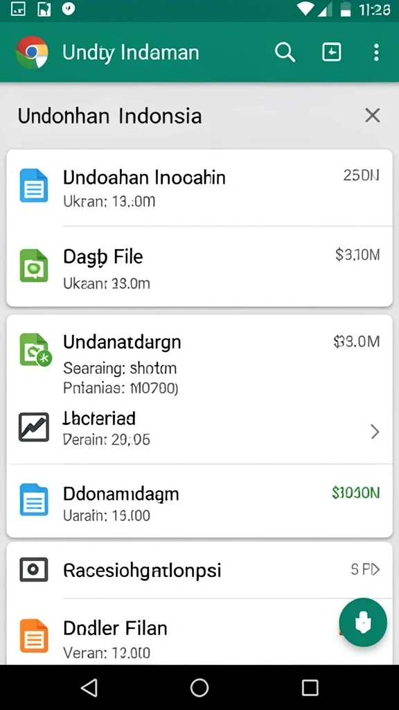 Tampilan utama yang menarik dan mudah digunakan.