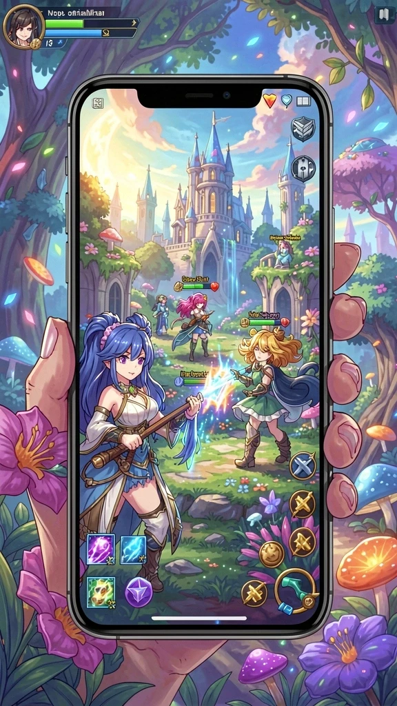 Gameplay yang seru dengan banyak level yang menantang.