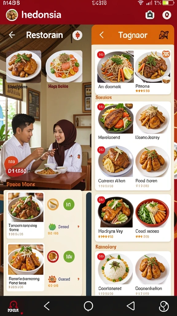 Tampilan antarmuka yang mudah digunakan.