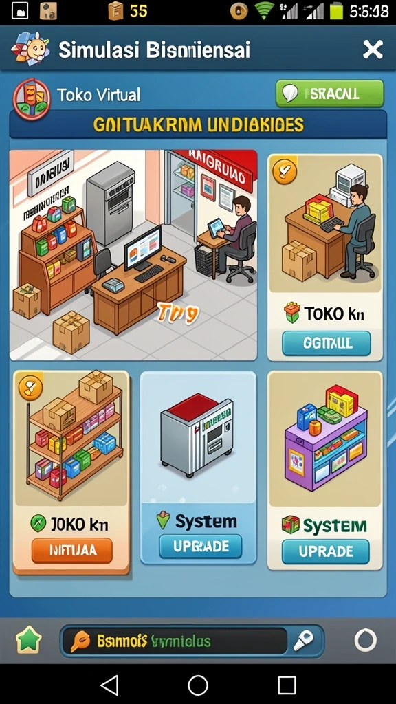 Karakter utama dalam aksi pertempuran.