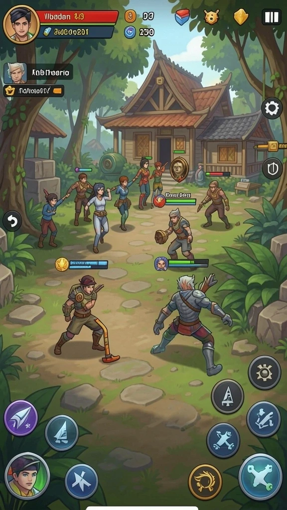 Tampilan permainan slot yang menawan dan menarik.