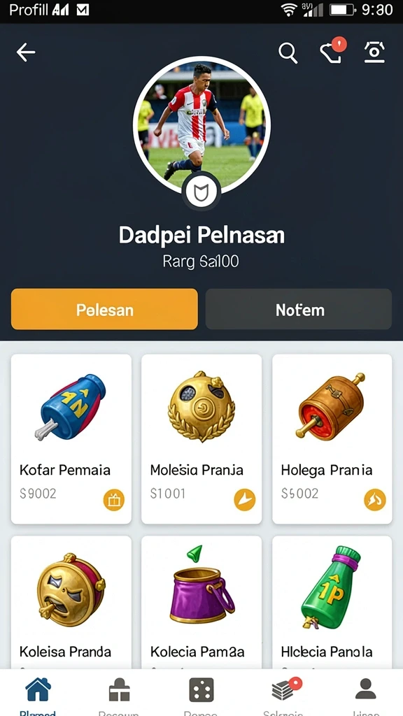 Beragam tema permainan slot yang menarik.
