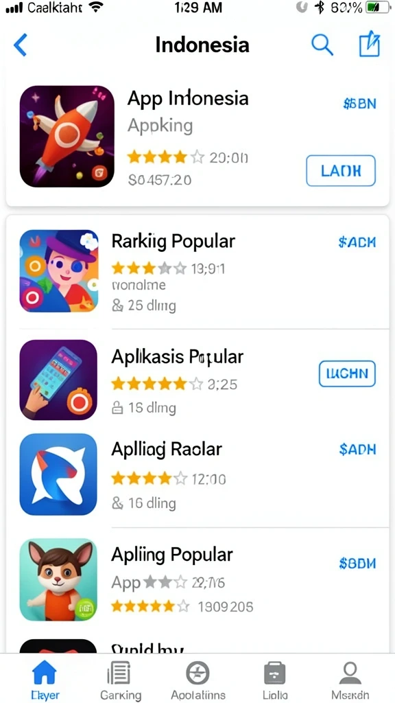 Berbagai pilihan level yang menantang untuk setiap pemain.