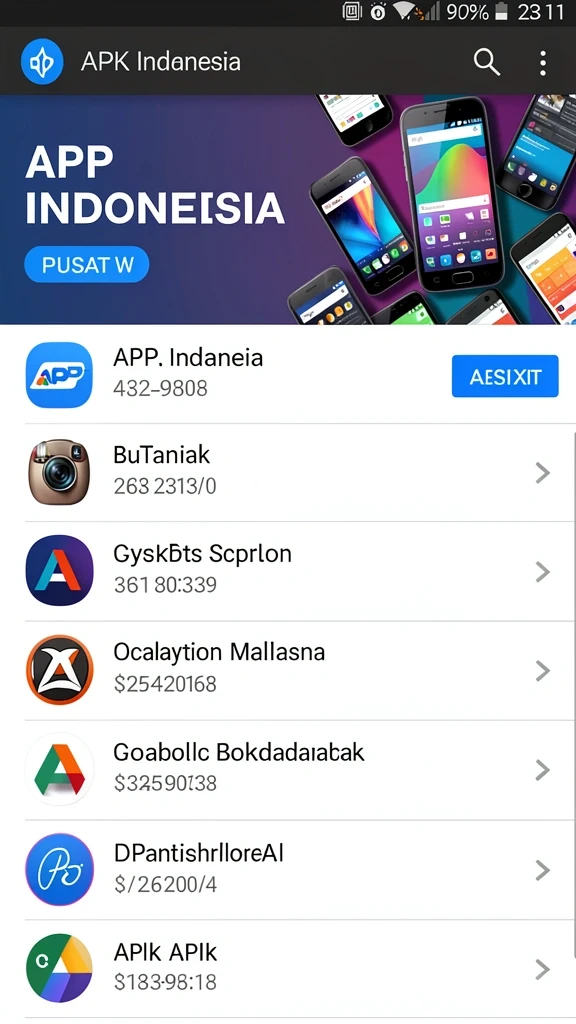 Tampilan antarmuka yang modern dan mudah digunakan.