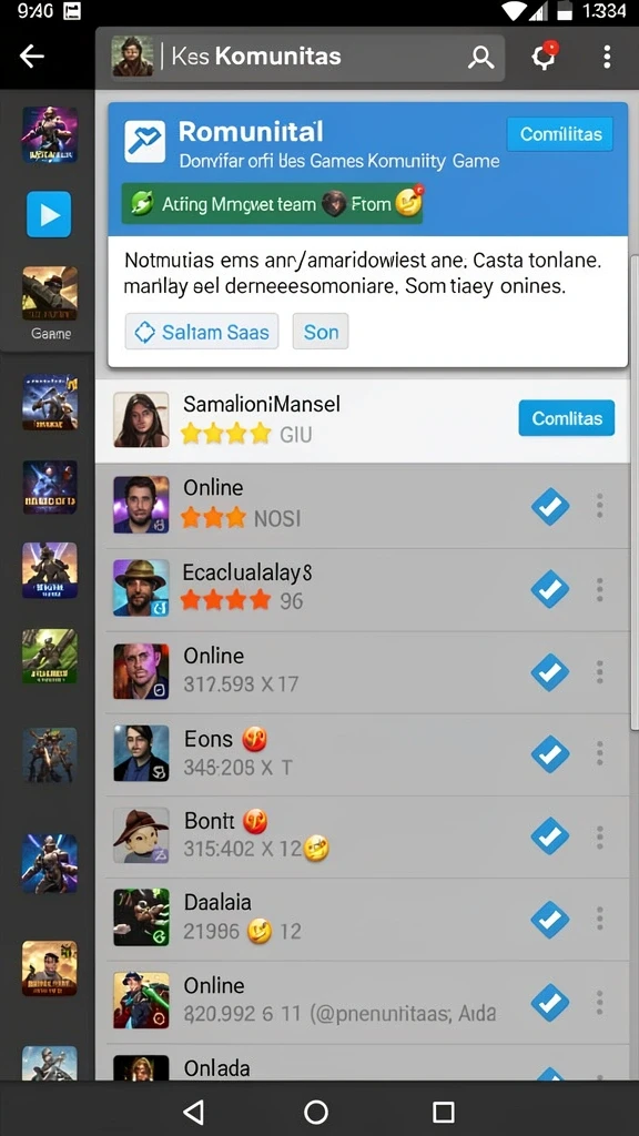 Tampilan antarmuka yang menarik dan intuitif.