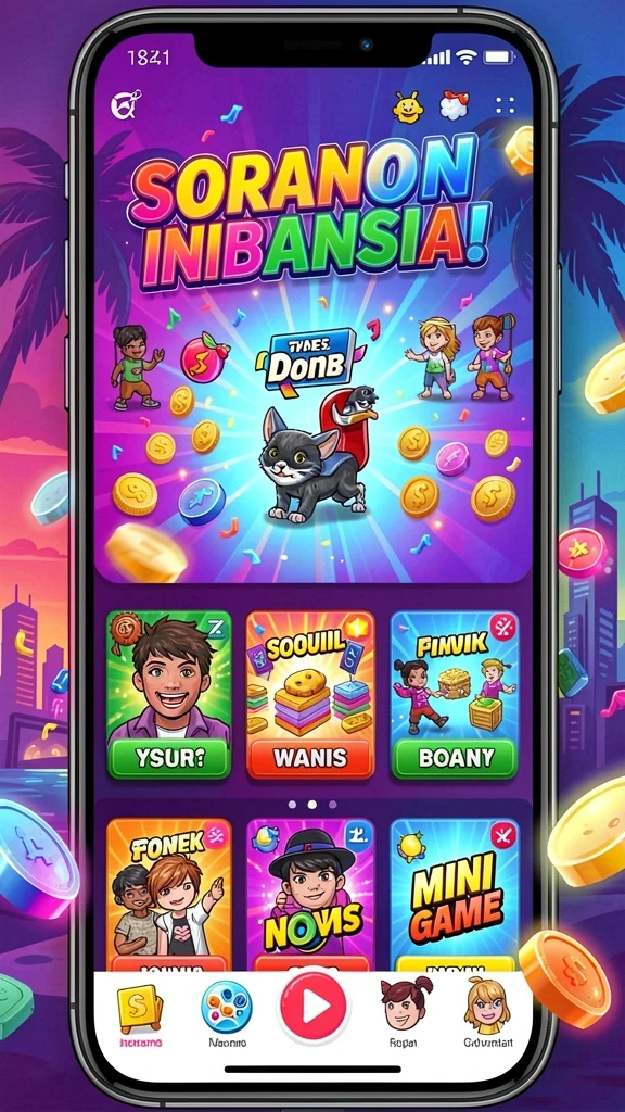 Bonus menarik untuk pengguna baru.