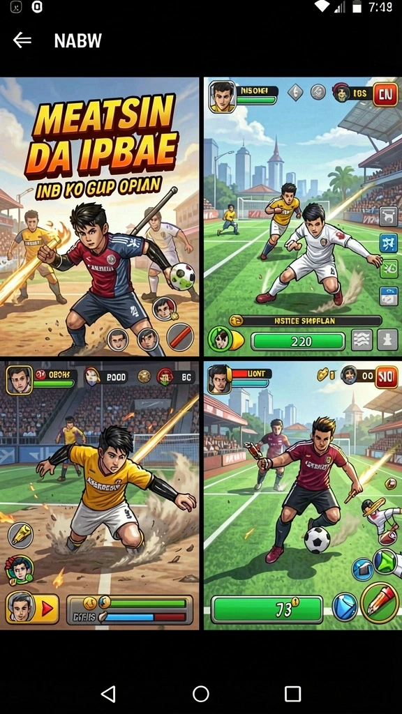 Pengalaman bermain yang interaktif dan seru.