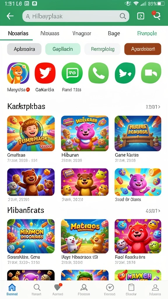 Tampilan antarmuka yang segar dan user-friendly.