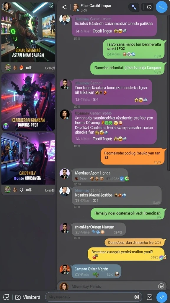Tampilan utama yang menarik dengan navigasi mudah.