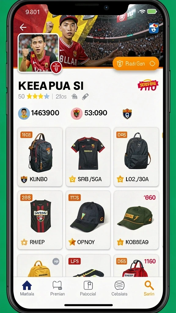 Tampilan antarmuka pengguna yang menarik dan intuitif.