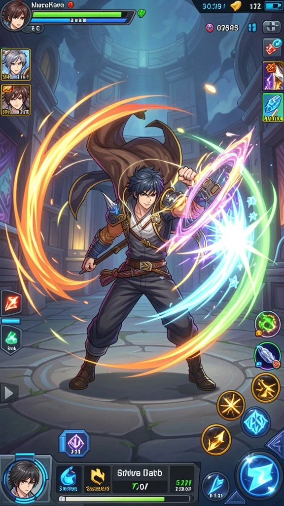 Screenshot menunjukkan antarmuka gameplay yang menarik.