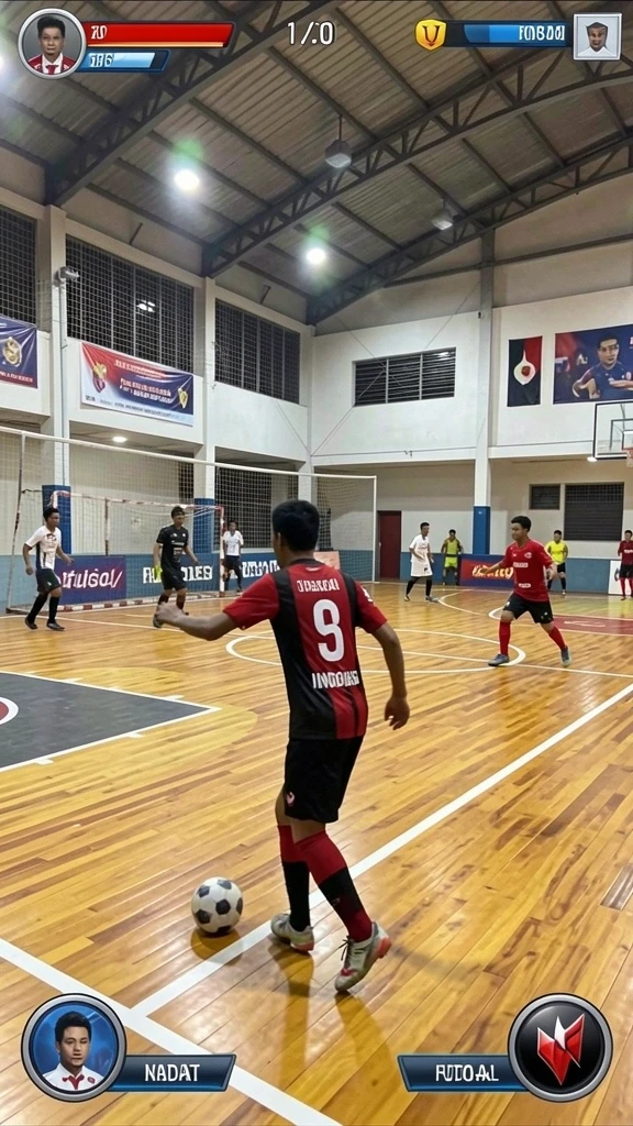 Adegan pertempuran yang mendebarkan.