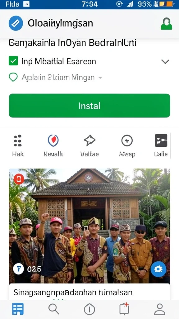 Momen seru dalam pertempuran epik.