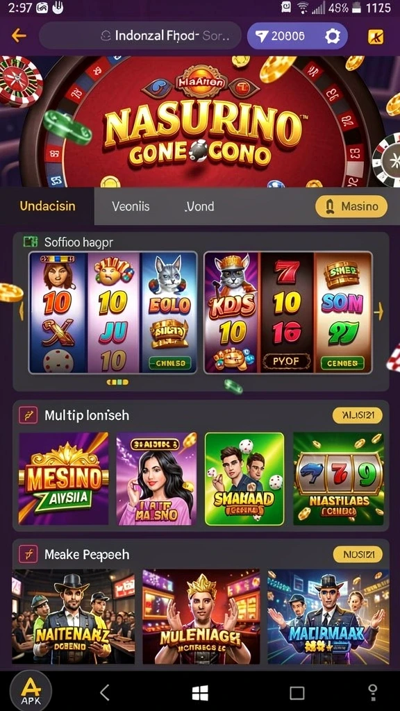 Berbagai karakter unik untuk dipilih.