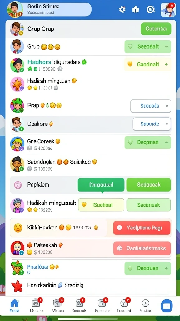 Fitur bonus yang menarik dan menguntungkan.