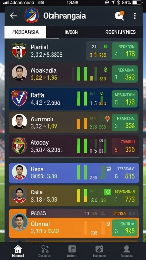 Tampilan antarmuka yang mudah dinavigasi di TAWONBET.