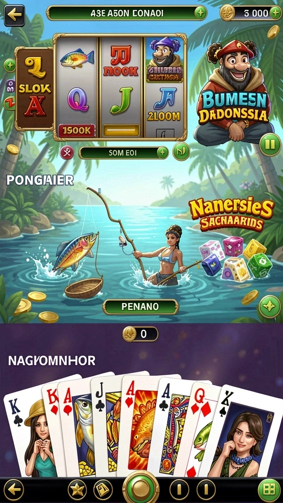 Screenshot menunjukkan mode multiplayer yang seru.