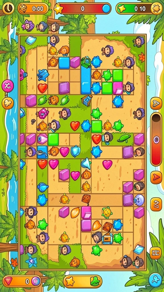 Screenshot menampilkan grafis berkualitas tinggi dari karakter.