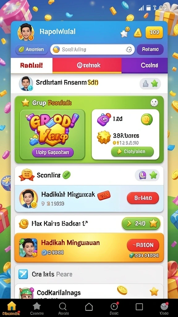 Bergabung dalam pertarungan seru dengan pemain lain.