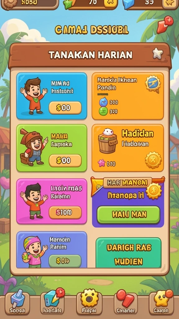Antarmuka aplikasi yang modern dan ramah pengguna.