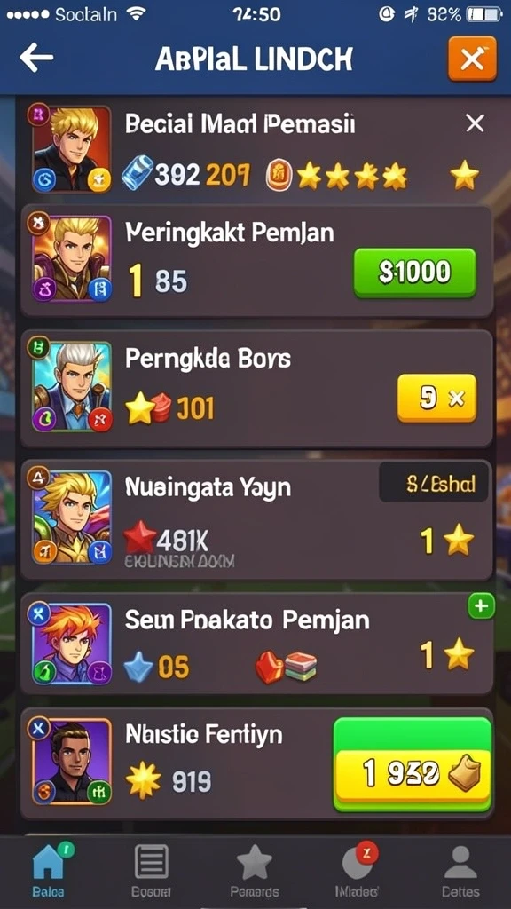 Tampilan antarmuka yang menarik dan mudah digunakan.